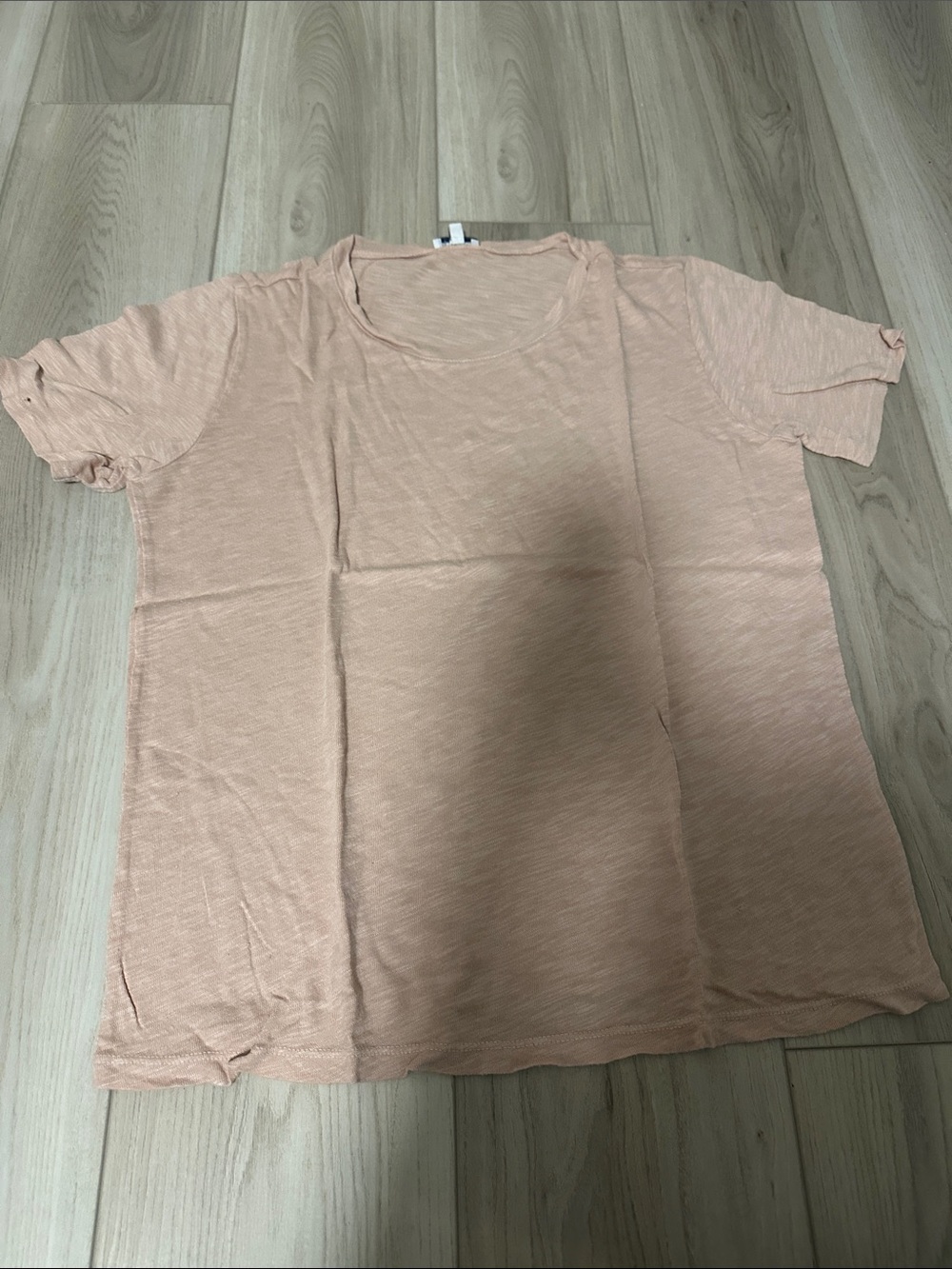Splendid Short Sleeve Tee in Peach Blush